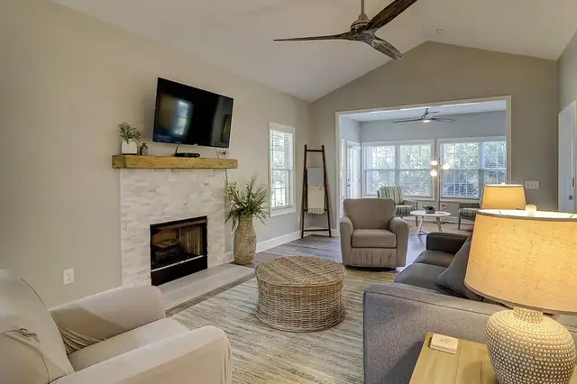 Living room at The Links 14B